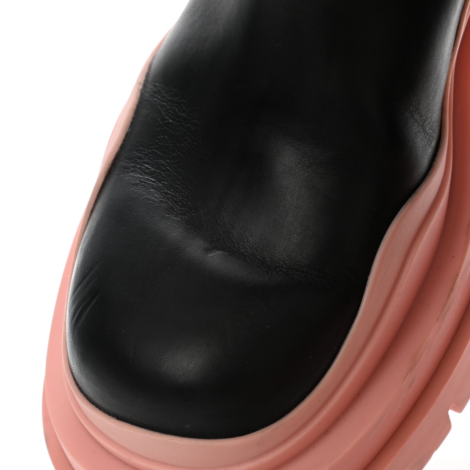 Bottega Veneta Calfskin The Tire Chelsea Boots 36 Black Peachy 7 of 16