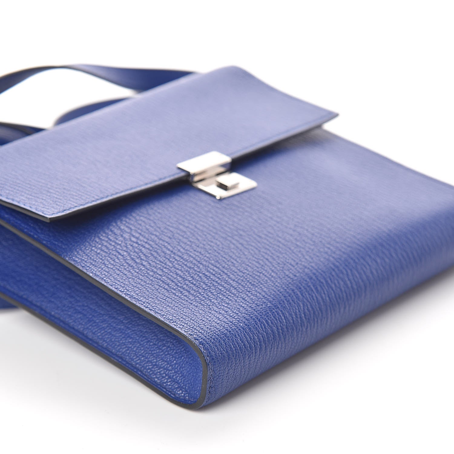 Hermes Chevre Mysore Clic 16 Wallet Bleu Electrique 7 of 8