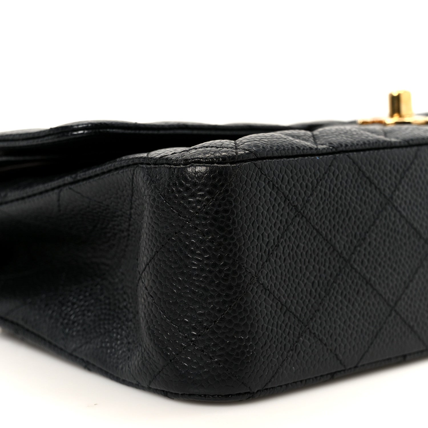 Chanel Caviar Quilted Medium Double Flap Black 10 of 11
