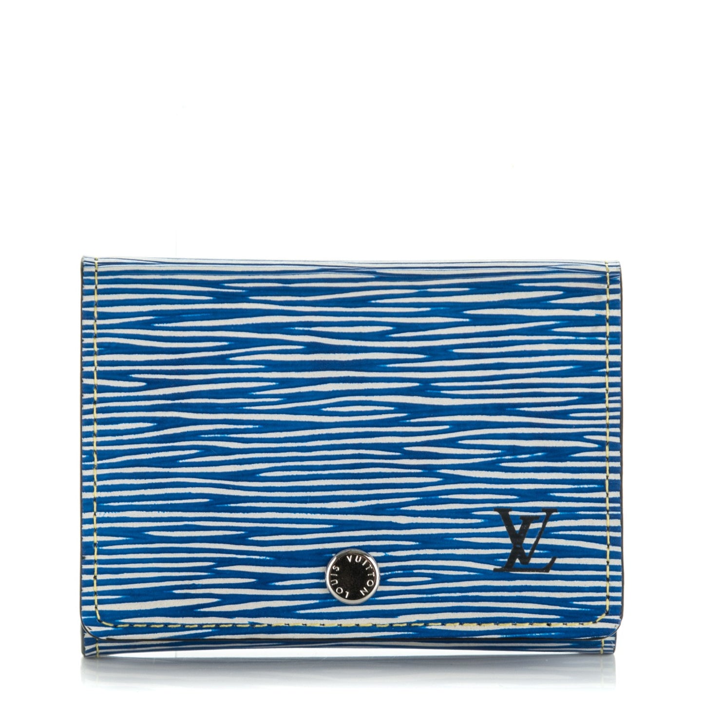 Epi Business Card Holder Denim Light
