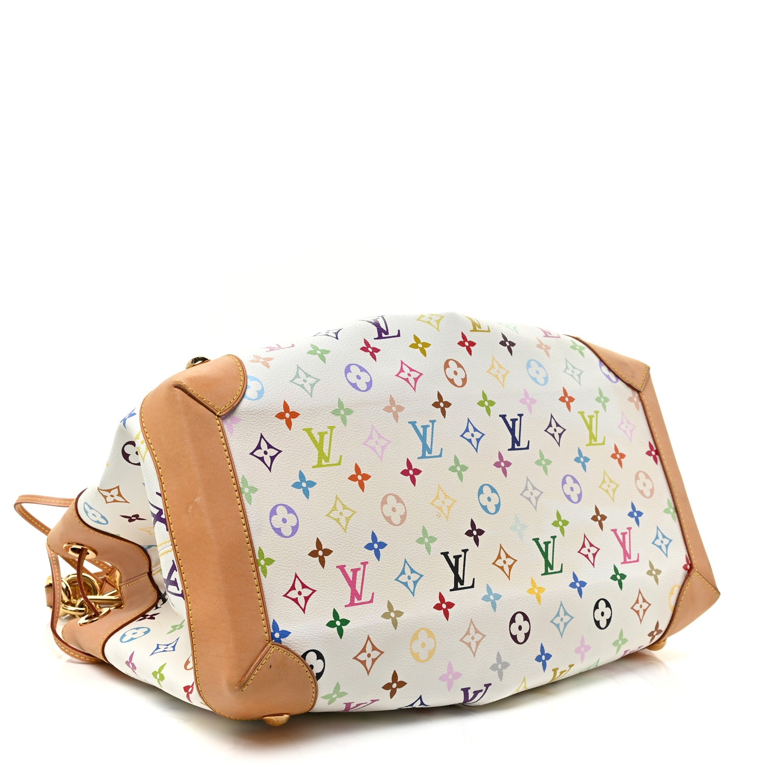 Louis Vuitton Monogram Multicolor Ursula White 4 of 20