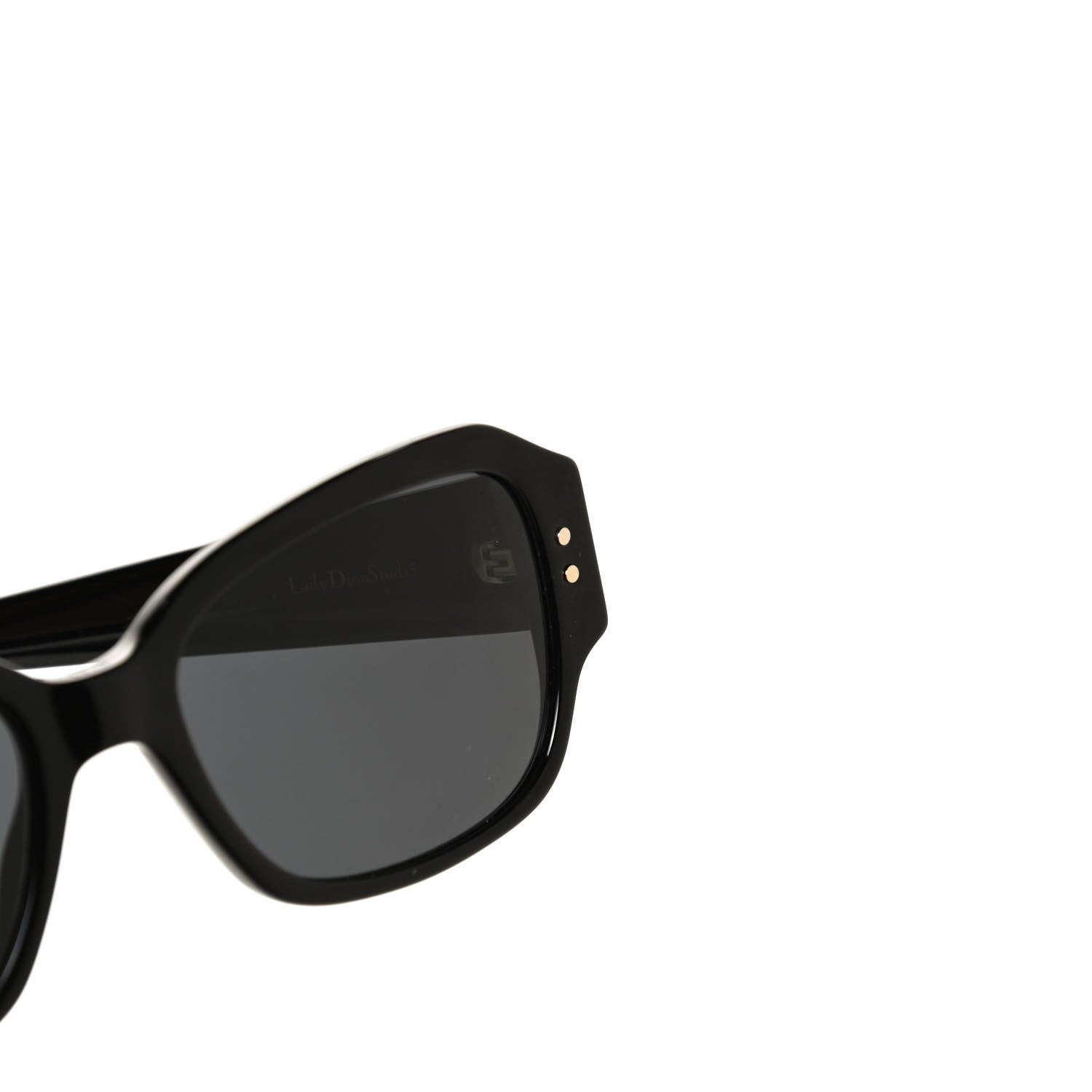 Christian Dior Acetate Cannage Lady Dior Studs 5 Sunglasses Black 8 of 9