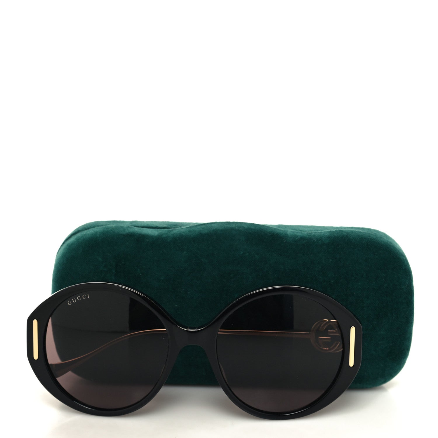 Gucci Round Sunglasses GG1202S Black 9 of 9
