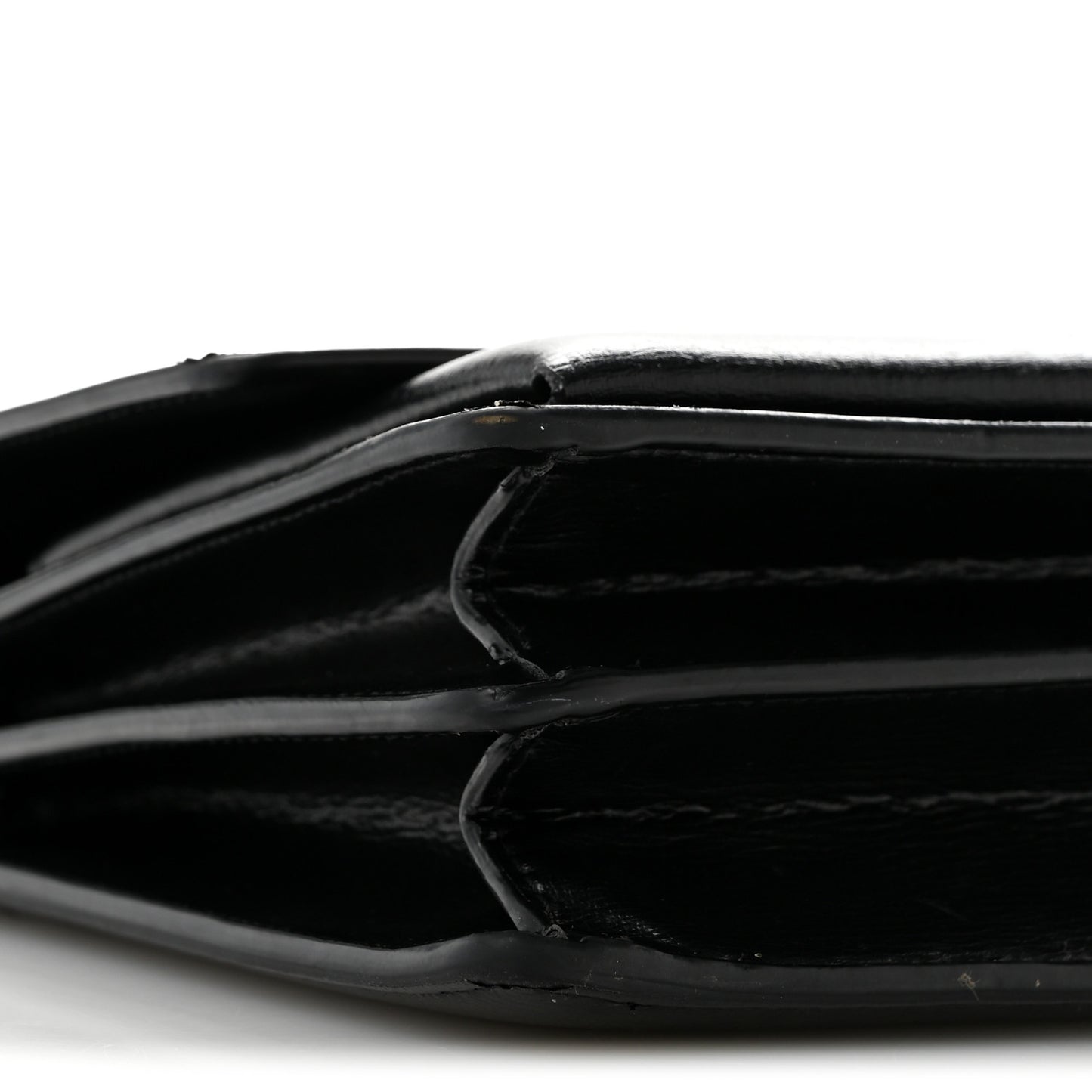 Calfskin Medium Monogram Sunset Satchel Black