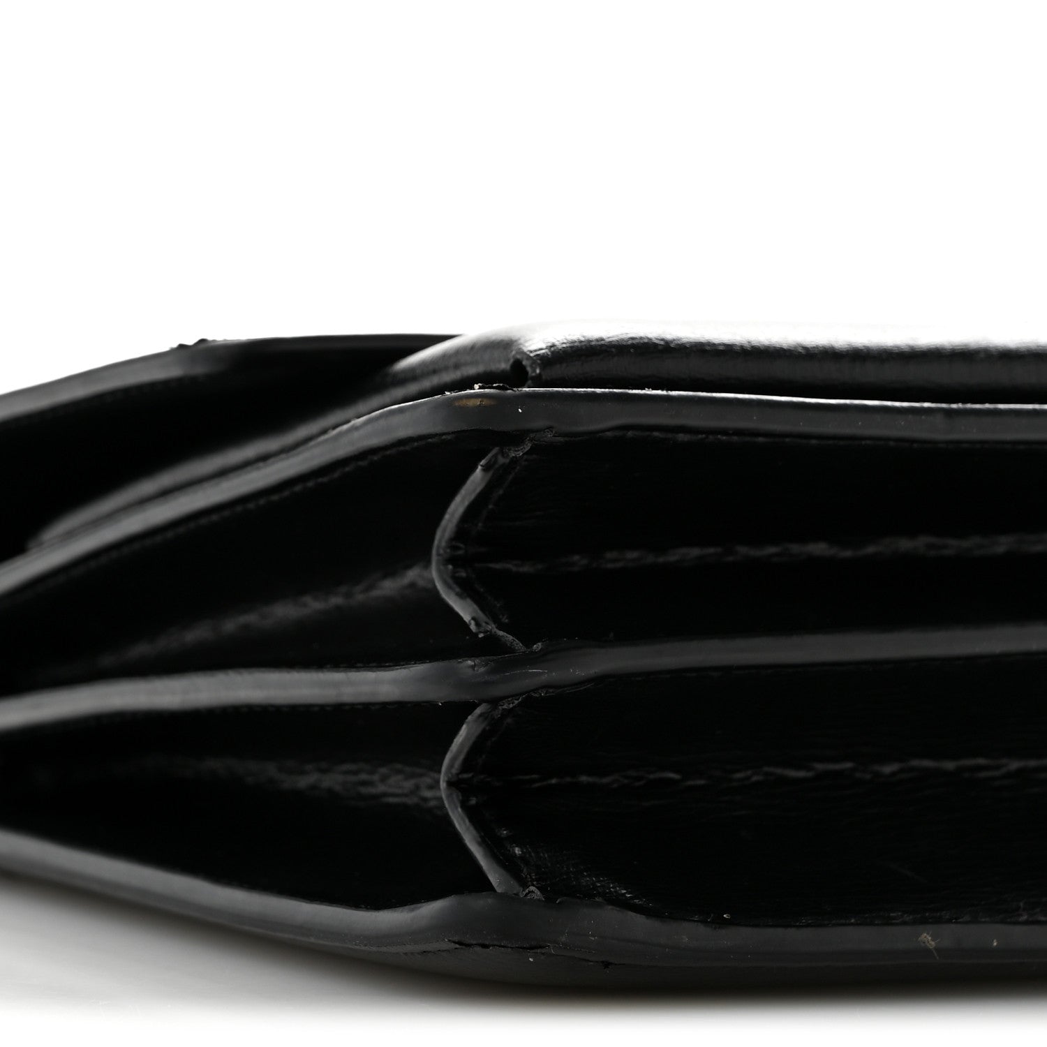 Saint Laurent Calfskin Medium Monogram Sunset Satchel Black 9 of 16