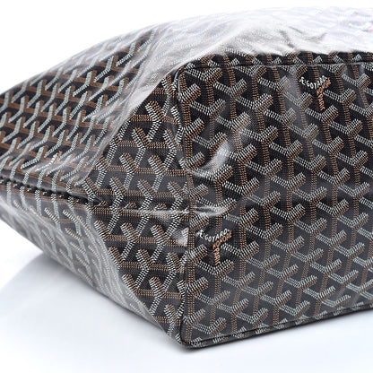 Goyard Goyardine Saint Louis GM Black Gold 8 of 9