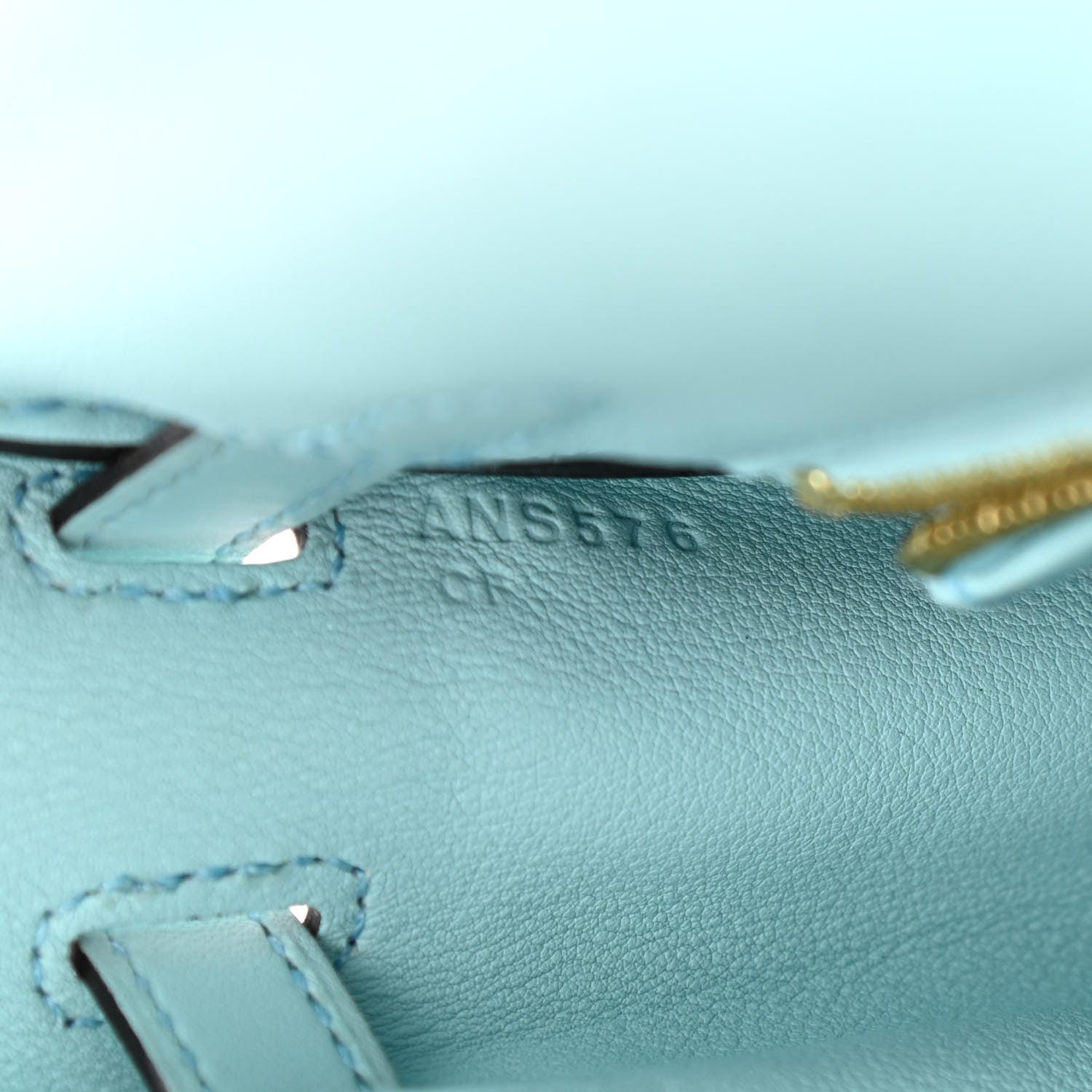 Hermes Swift Kelly Retourne 25 Bleu Zephyr 6 of 10