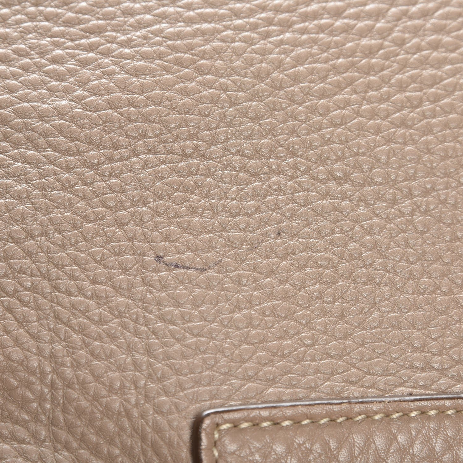 Prada Vitello Daino Pushlock Tote Sughero 10 of 10
