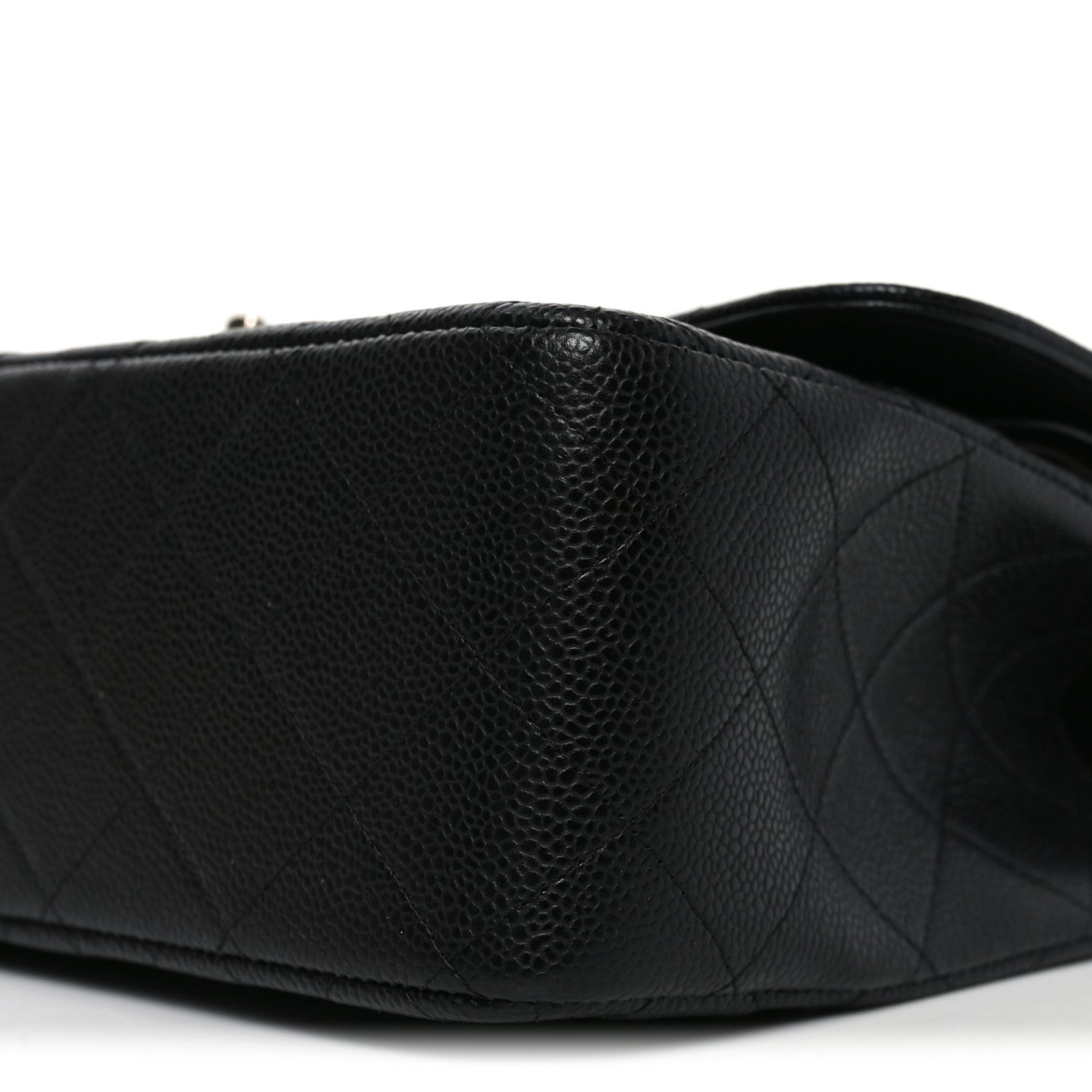 Chanel Caviar Quilted Jumbo Double Flap Black 10 of 11