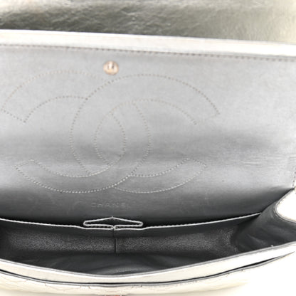 Chanel Metallic Aged Calfskin Quilted 2.55 Reissue 227 Flap Silver 5 of 16