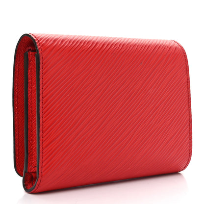 Louis Vuitton Epi Twist Compact Wallet Coquelicot 3 of 7