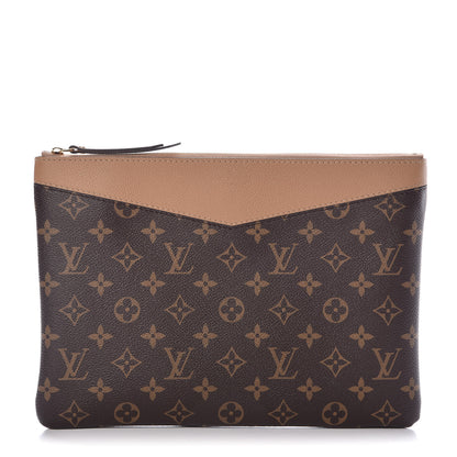 Louis Vuitton Monogram Daily Pouch Sesame 1 of 9