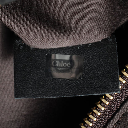Chloe Calfskin Large Baylee Tote Black 6 of 9