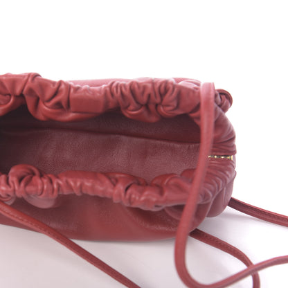 Mansur Gavriel Lambskin Mini Cloud Clutch Flamma 5 of 10