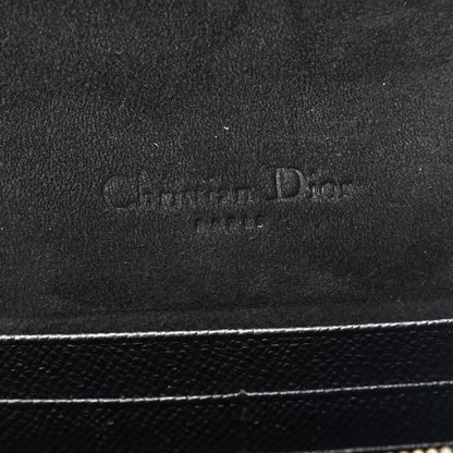 Christian Dior Grained Calfskin Saddle Pouch Bag Black 6 of 11