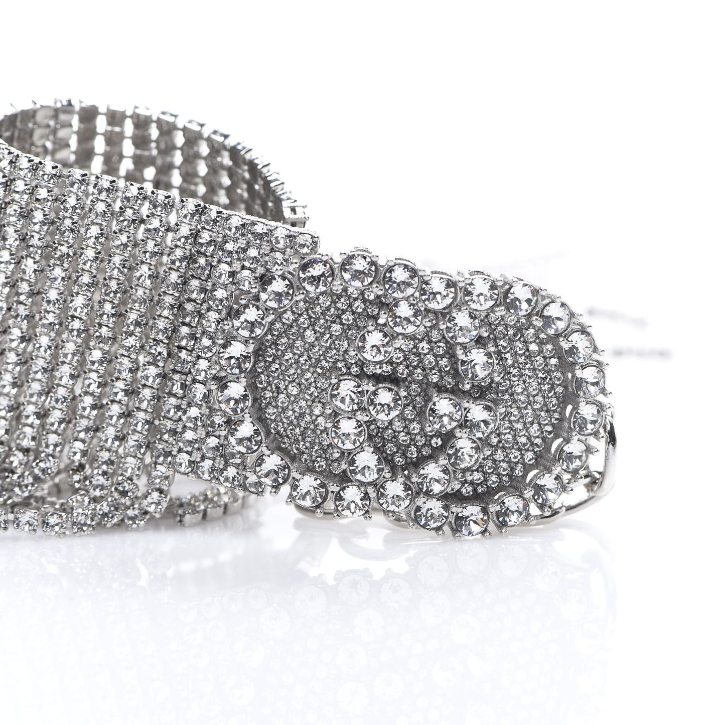 Crystal Fringe GG Bracelet M