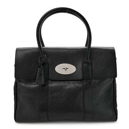 Mulberry Small Classic Grain Bayswater Black 1 of 9