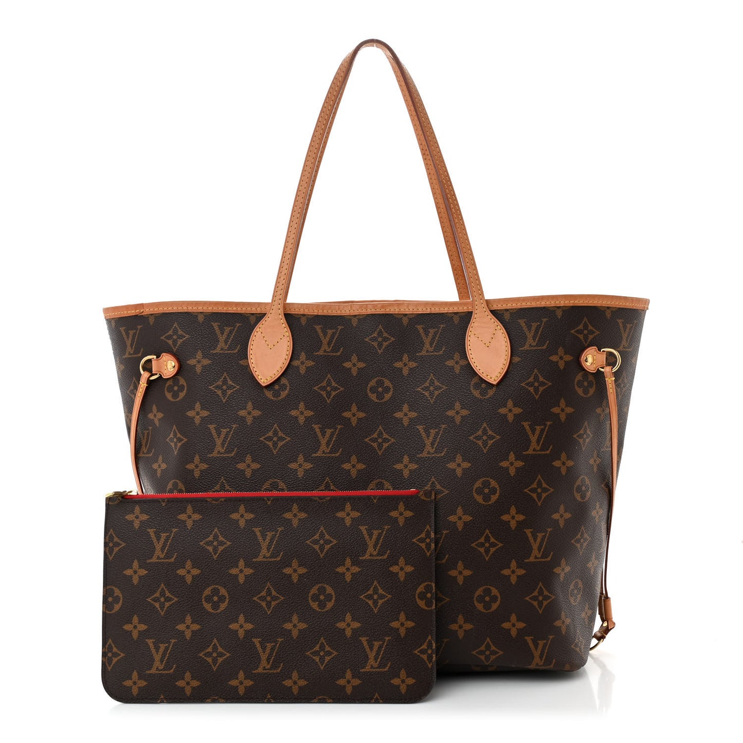Monogram Neo Neverfull MM Cherry