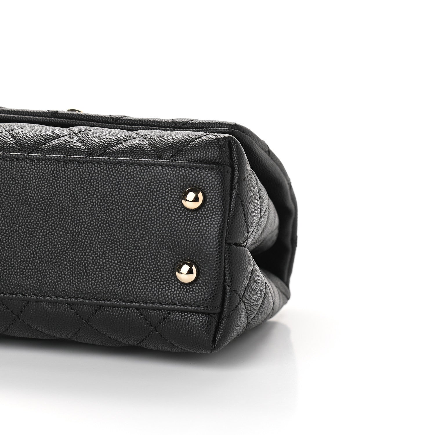 Chanel Caviar Quilted Mini Coco Handle Flap Black 9 of 9