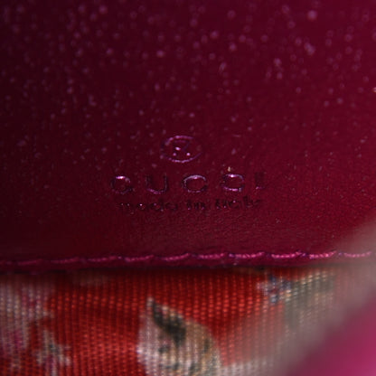 Gucci Laminated Nappa Trapuntata Mini Zumi Shoulder Bag Fuxia 8 of 9