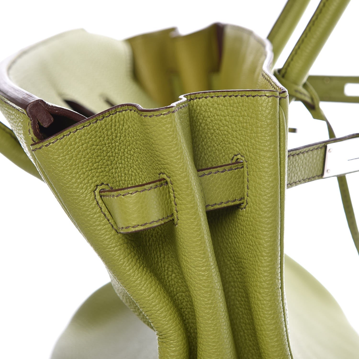 Hermes Togo Birkin 35 Vert Anis 25 of 41
