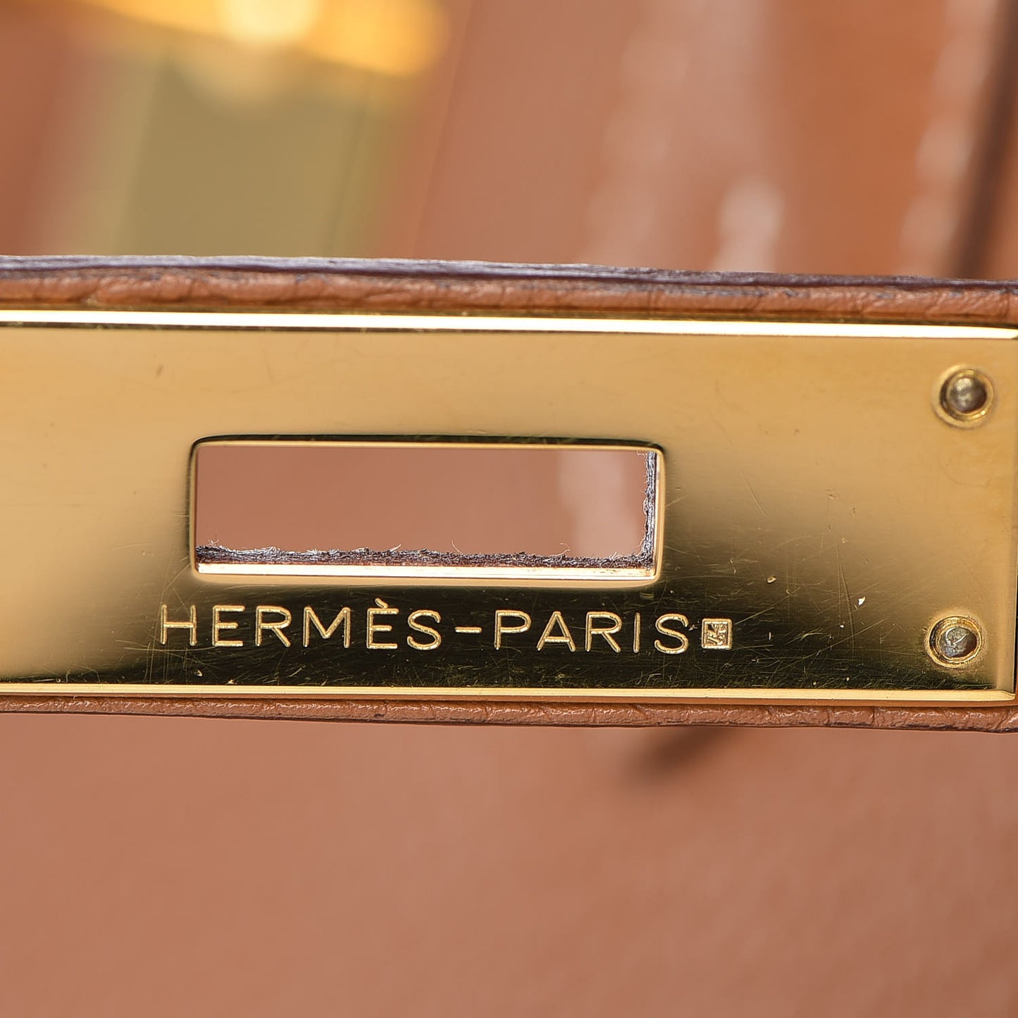 Taurillon Clemence Birkin 35 Gold