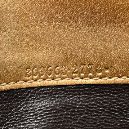 Gucci Laminated Lizard Icon Continental Wallet Gold 8 of 11