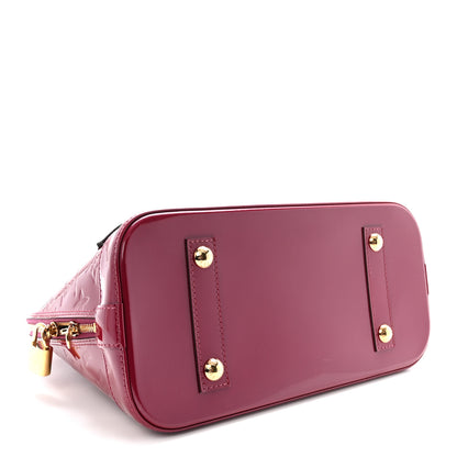 Louis Vuitton Vernis Alma PM Magenta 4 of 9