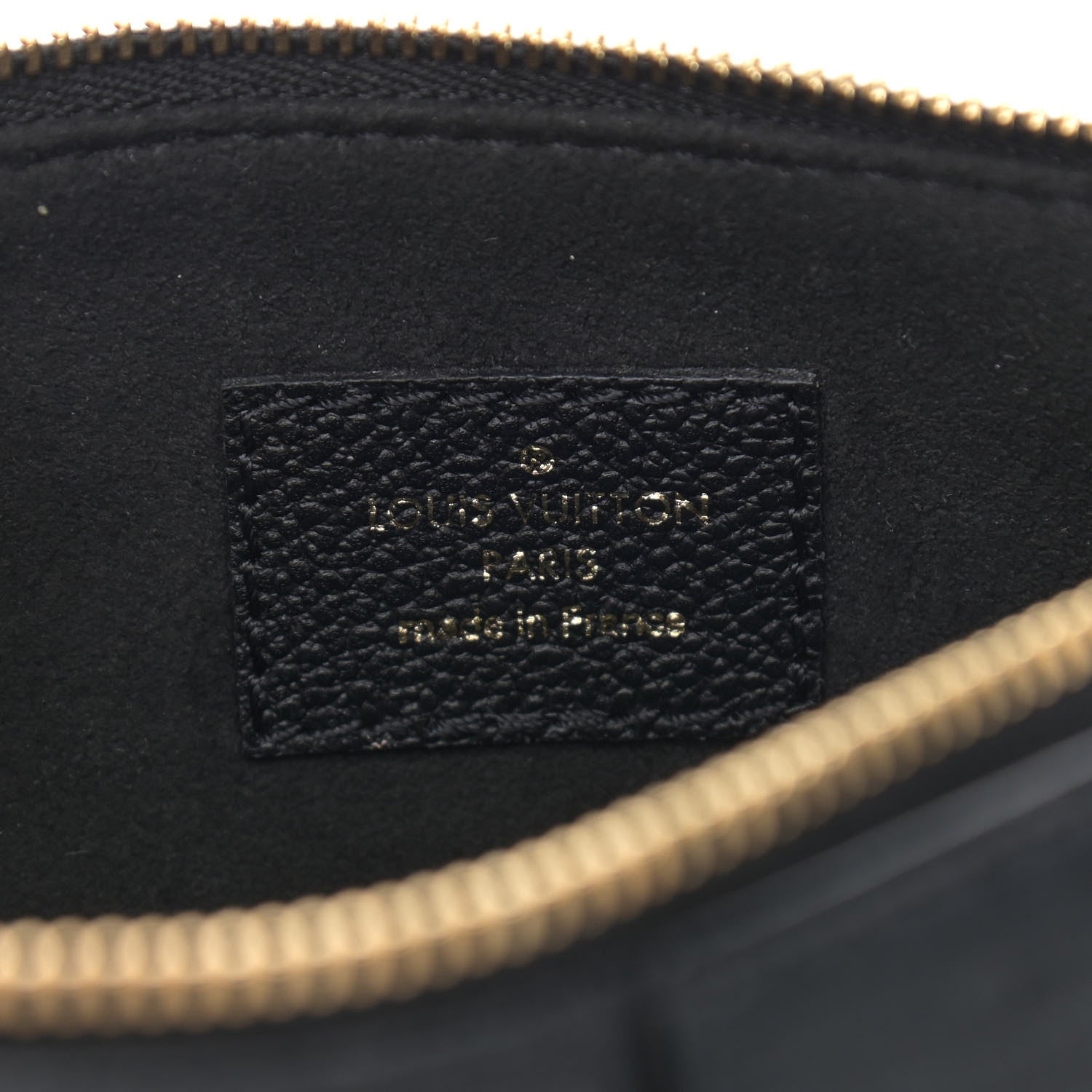 Louis Vuitton Empreinte Monogram Giant Multi Pochette Accessories Large Pochette Black 5 of 9