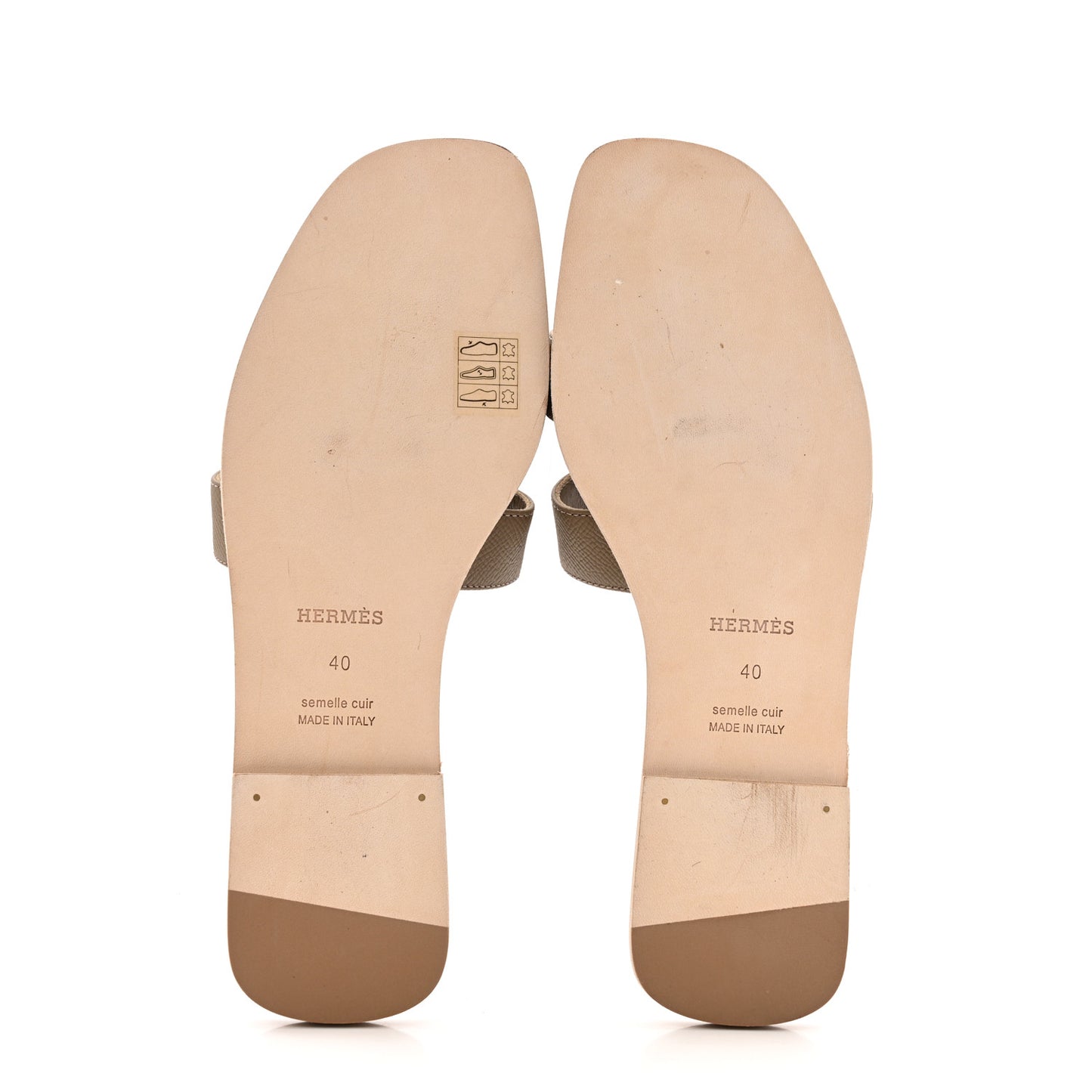 Epsom Oran Sandals 40 Etoupe