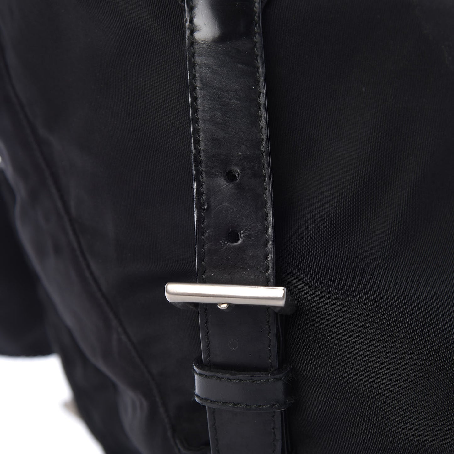 Nylon Vela Medium Backpack Black