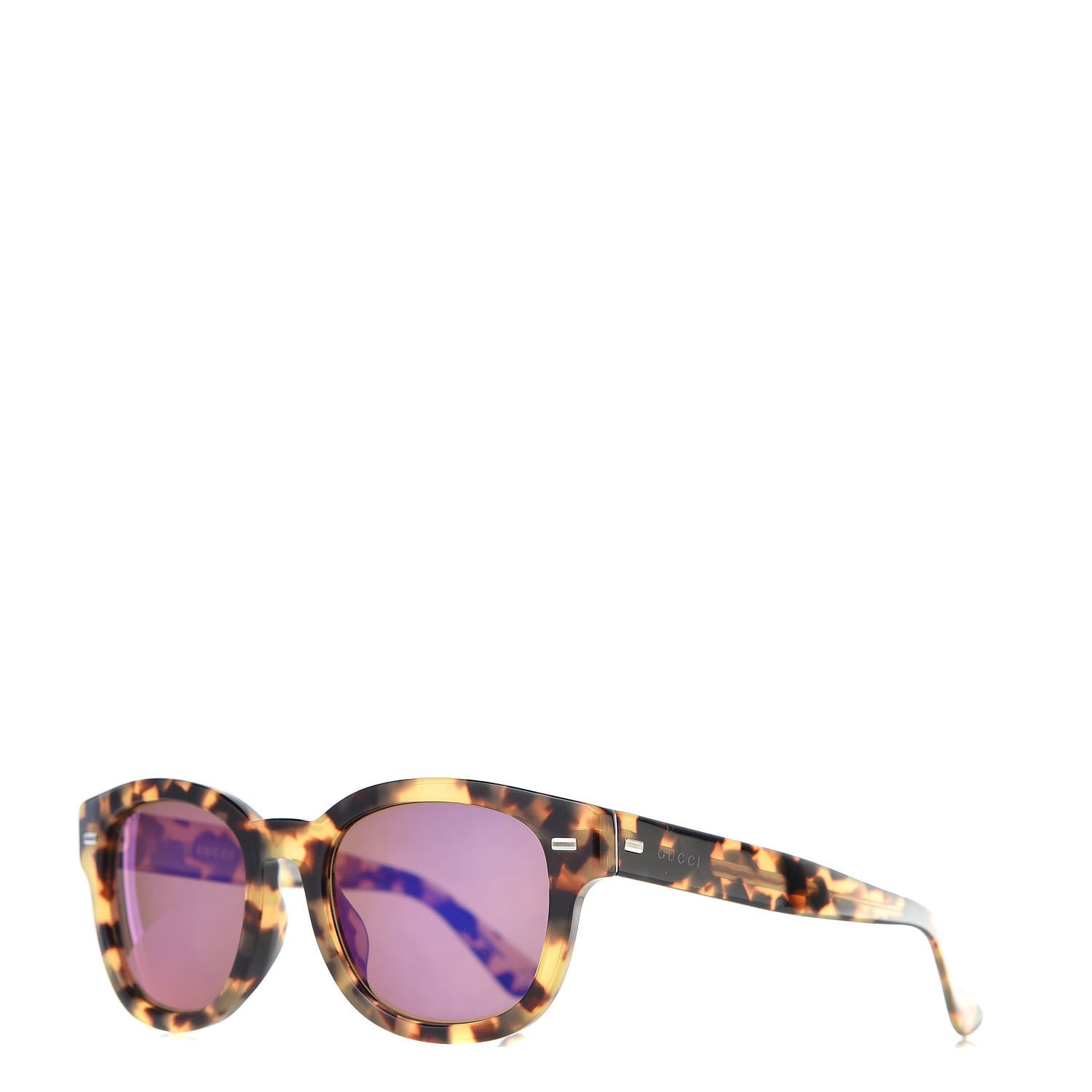 Gucci Modified Round Sunglasses GG1086/F/S Havana 1 of 8