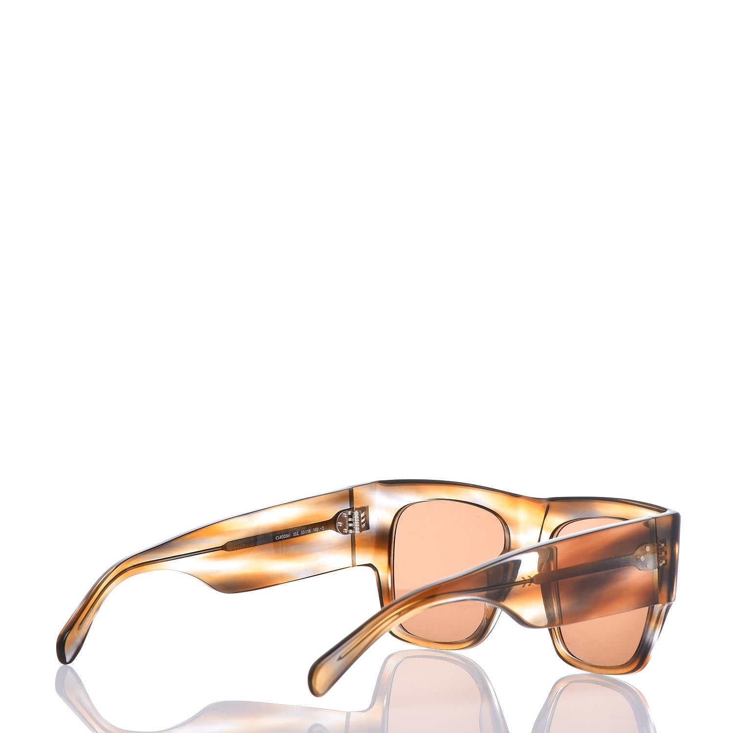 Celine Acetate Sunglasses CL400561 Brown 4 of 7