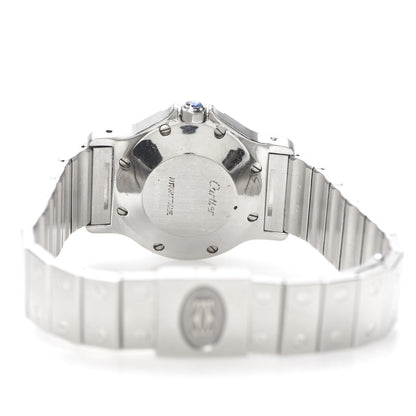 Cartier Stainless Steel 29mm Santos Octagon Automatic Watch 5 of 6