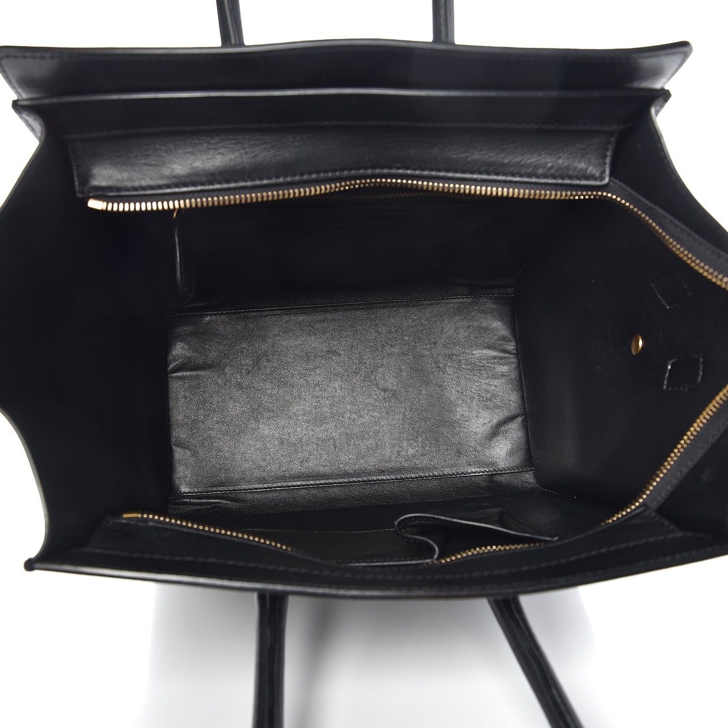 Smooth Calfskin Mini Luggage Black