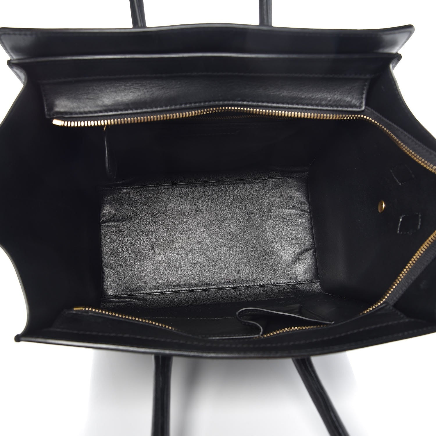 Celine Smooth Calfskin Mini Luggage Black 5 of 16