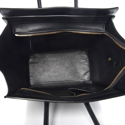 Celine Smooth Calfskin Mini Luggage Black 5 of 16