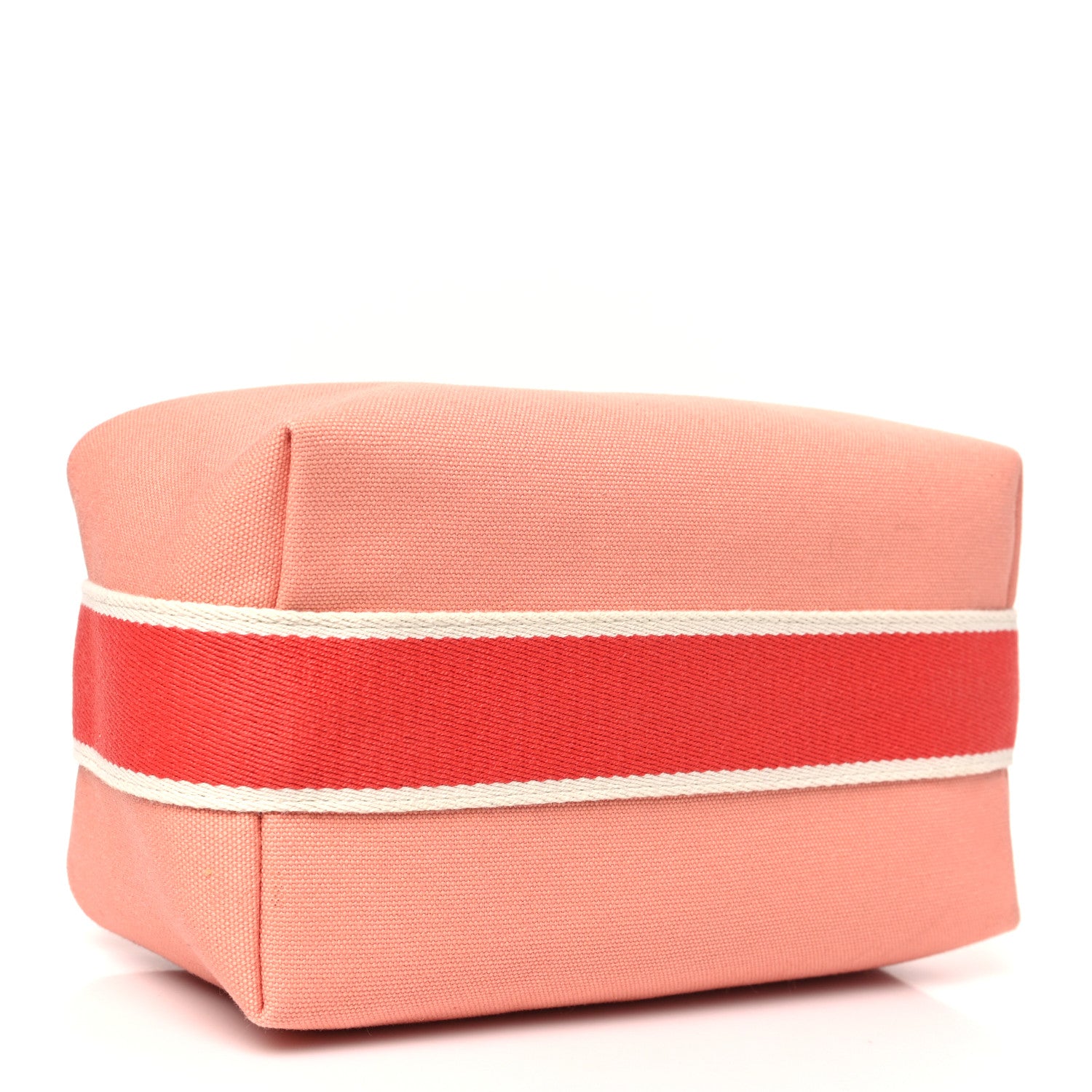 Hermes Canvas Small Bride-A-Brac Pouch Goyave 4 of 7