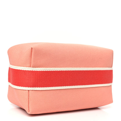 Hermes Canvas Small Bride-A-Brac Pouch Goyave 4 of 7