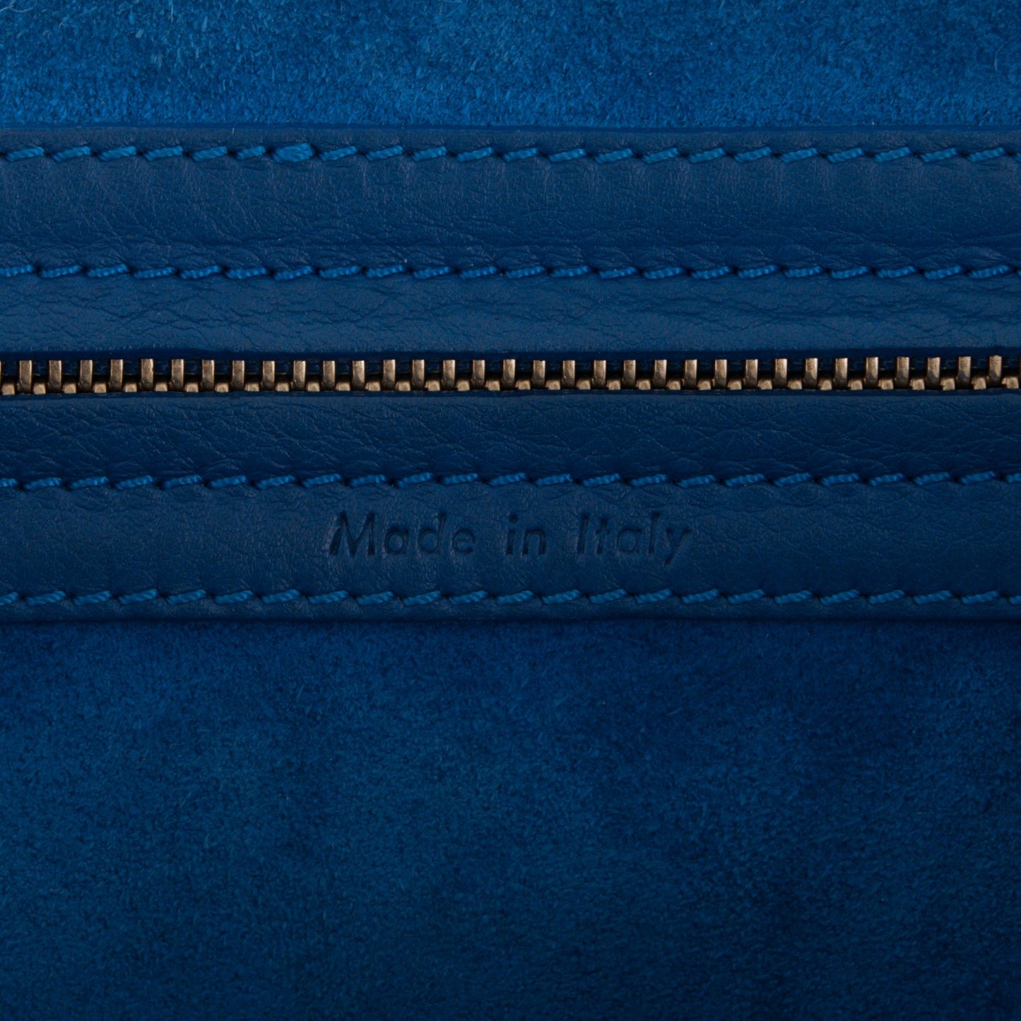 Supple Calfskin Medium Phantom Luggage Royal Blue