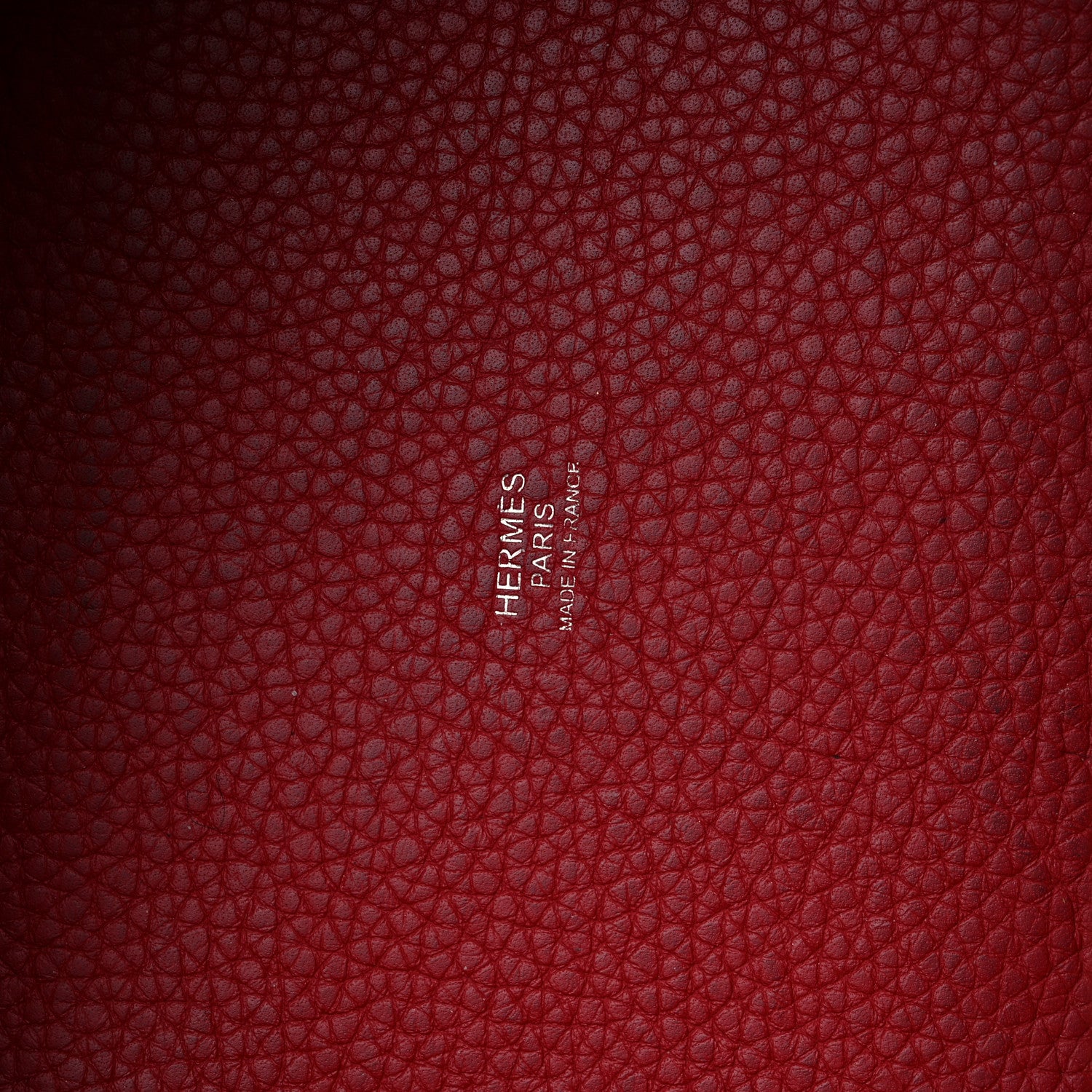 Hermes Taurillon Clemence Picotin Lock 18 PM Rouge Casaque 11 of 17