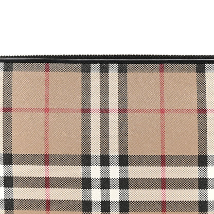 Burberry Vintage Check Calfskin Olympia Slim Pouch Archive Beige 7 of 9