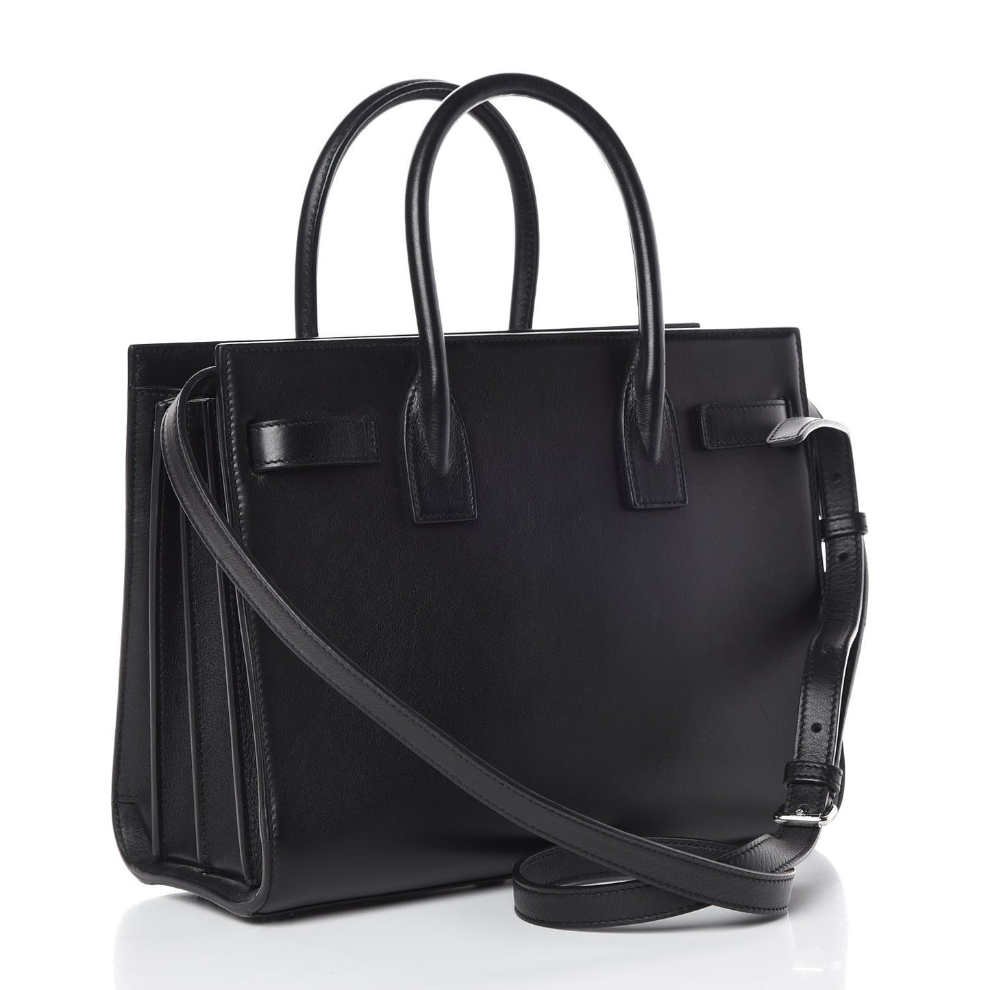 Calfskin Patchwork Baby Sac De Jour Black Multi
