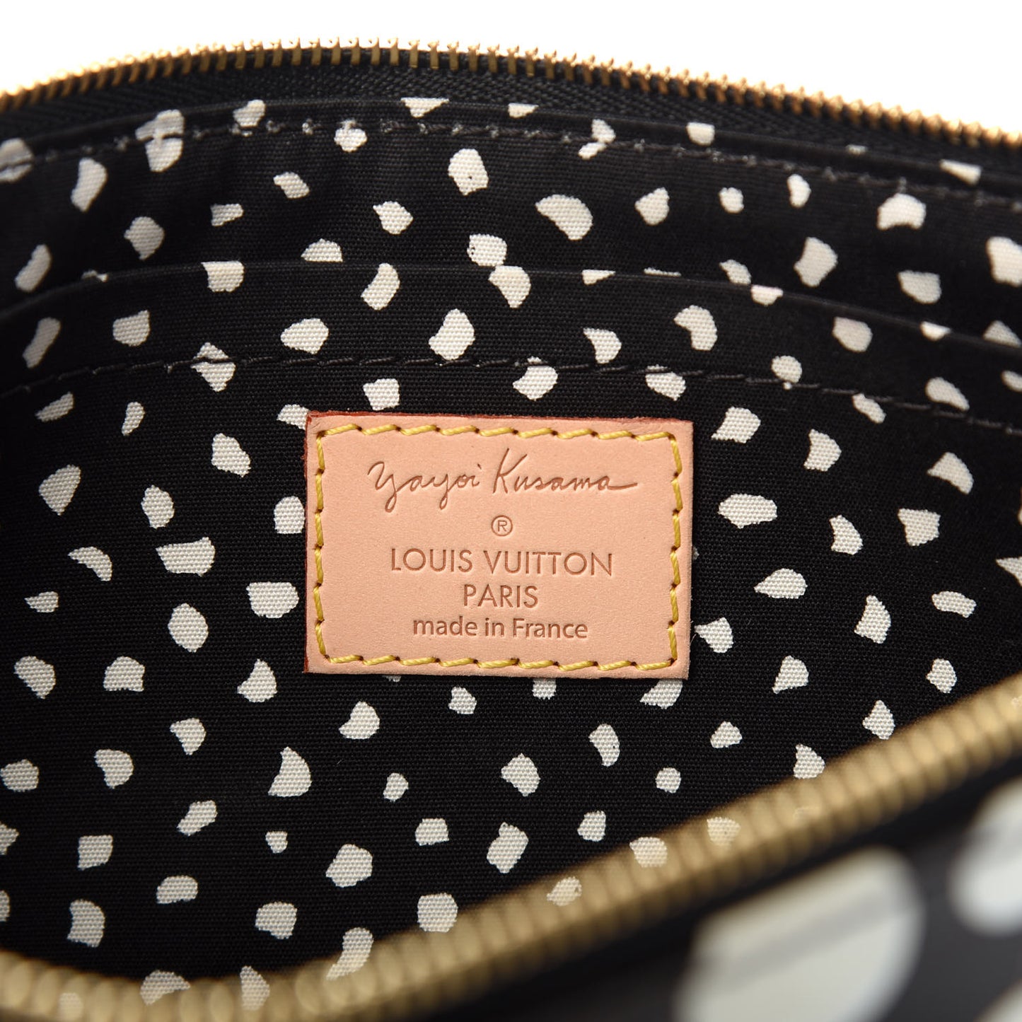 Vernis Kusama Infinity Dots Pochette Accessories Black