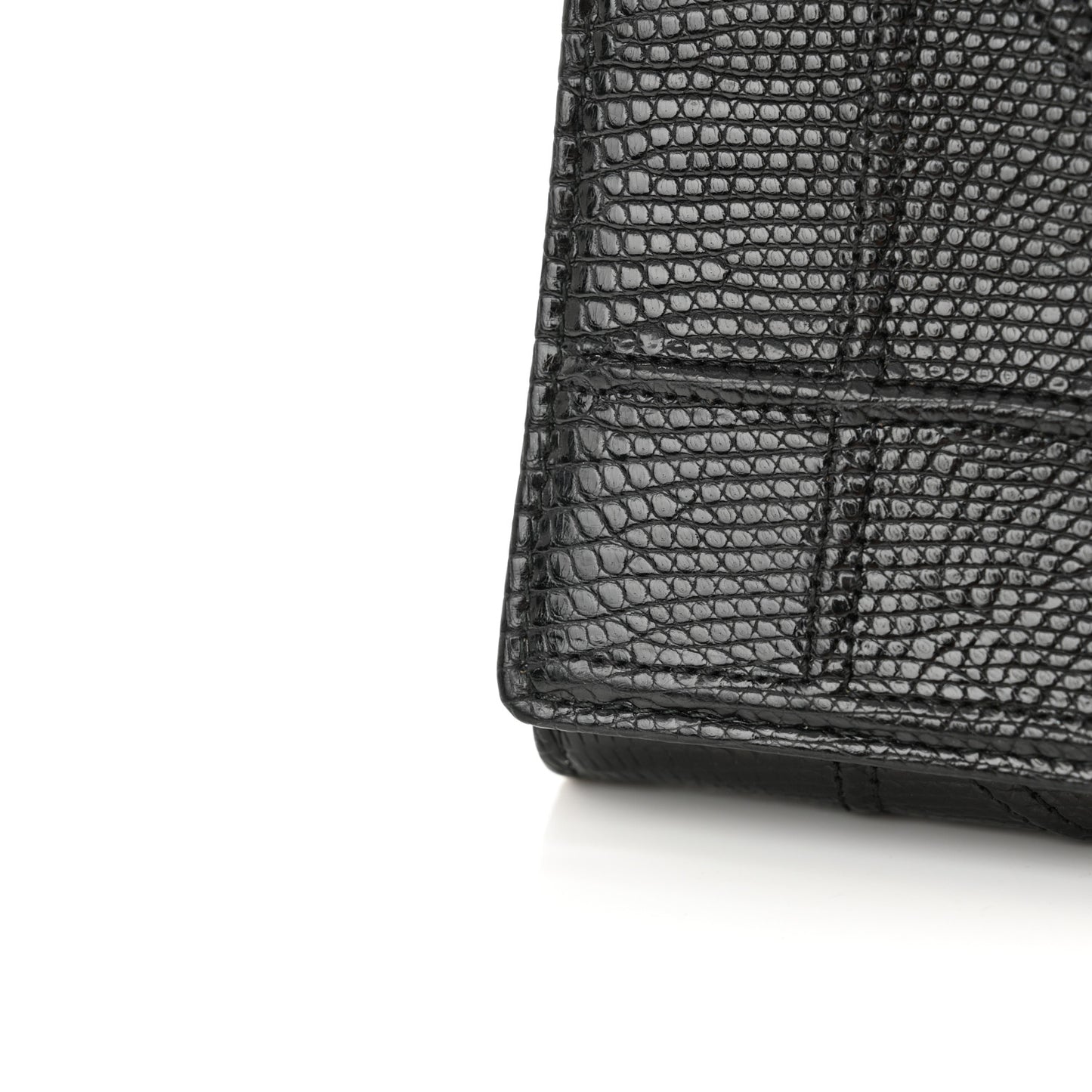 Lizard Diorama Croisiere Chain Wallet Black