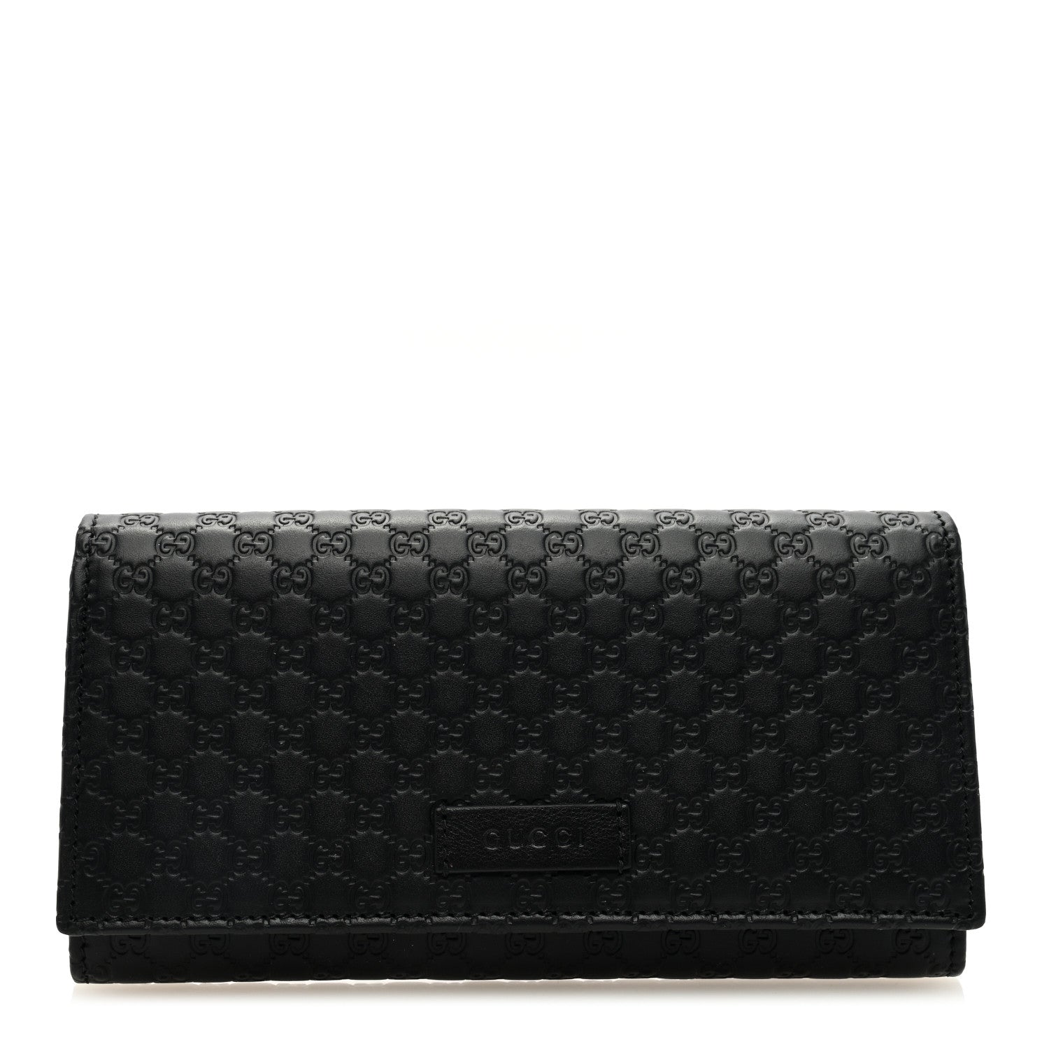Gucci Soft Microguccissima Continental Wallet Black 1 of 8