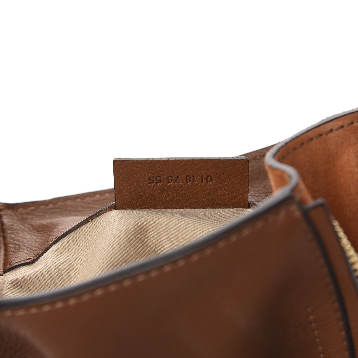 Chloe Suede Calfskin Mini Faye Backpack Tan 6 of 9