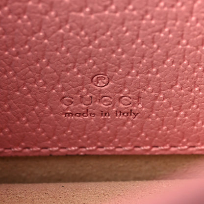 Gucci Textured Dollar Calfskin Mini Diana Chain Bag Wild Rose 5 of 11