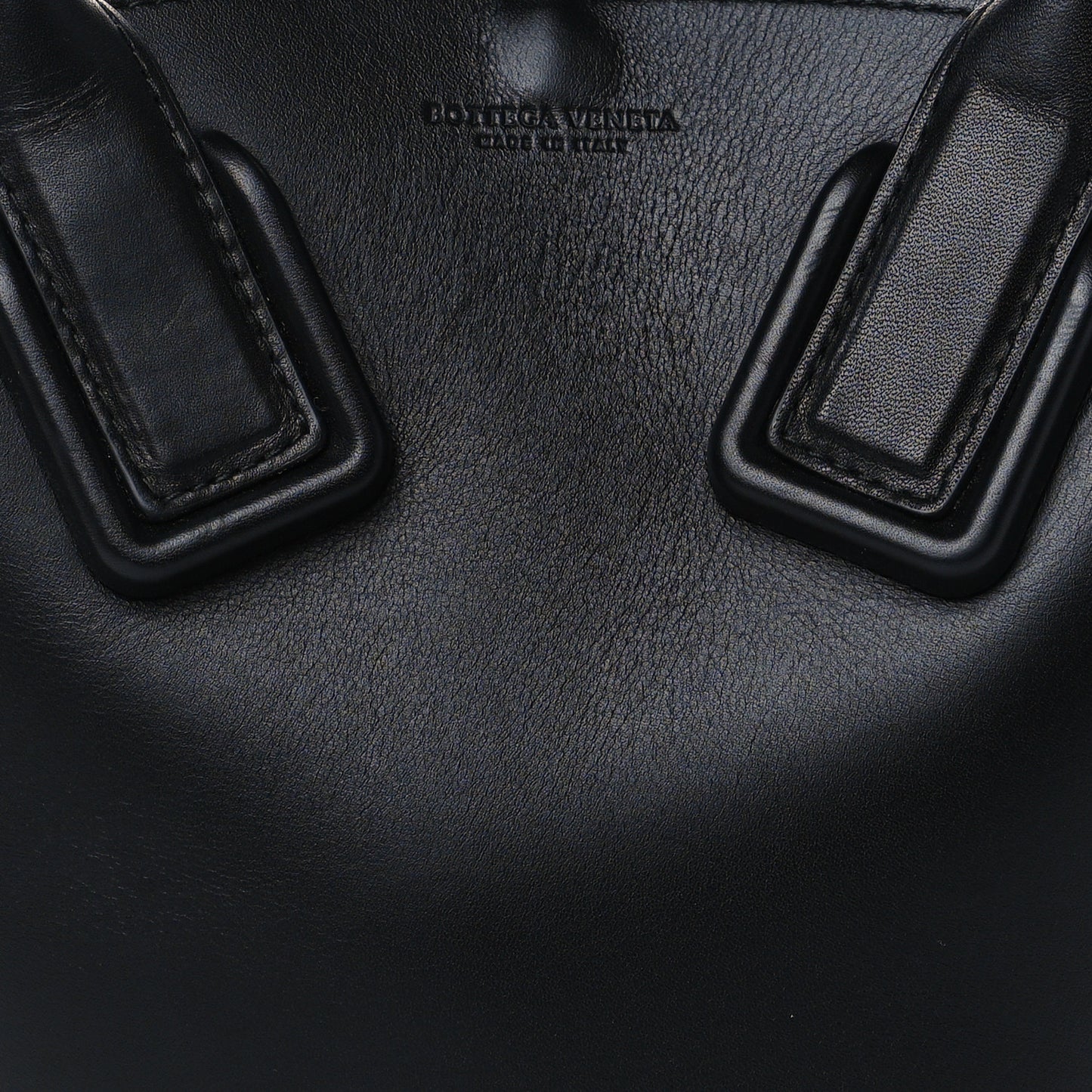 Calfskin Small Basket Tote Black