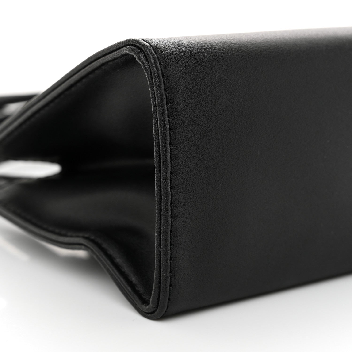 Telfar Vegan Leather Small Shopping Bag Black 9 of 10